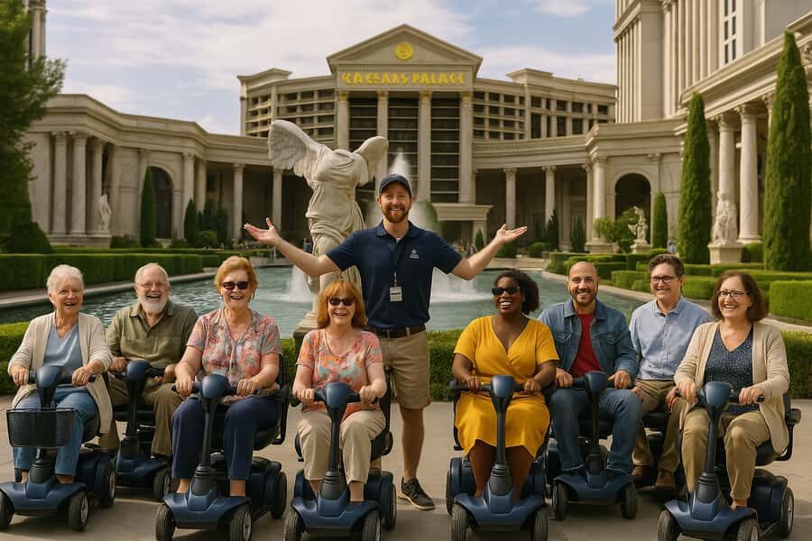 Las Vegas Strip: Mobility Scooter Tour W/ Lunch - Why a Mobility Scooter Works So Well on the Strip