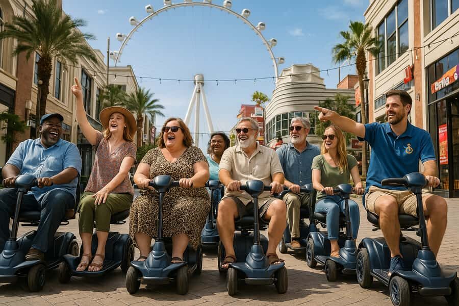 Las Vegas Strip: Mobility Scooter Tour W/ Lunch - The 4-Hour Ride: What the Timing Feels Like