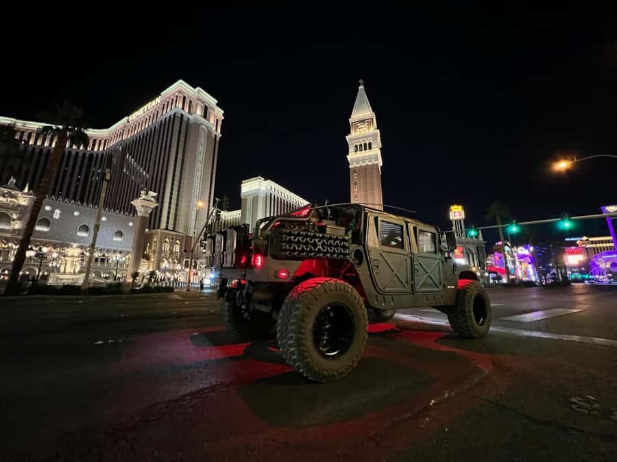 Las Vegas Strip Sightseeing Tour in a Military Hummer - Comfort, Weather, and Safety Tips for a Doorless Ride