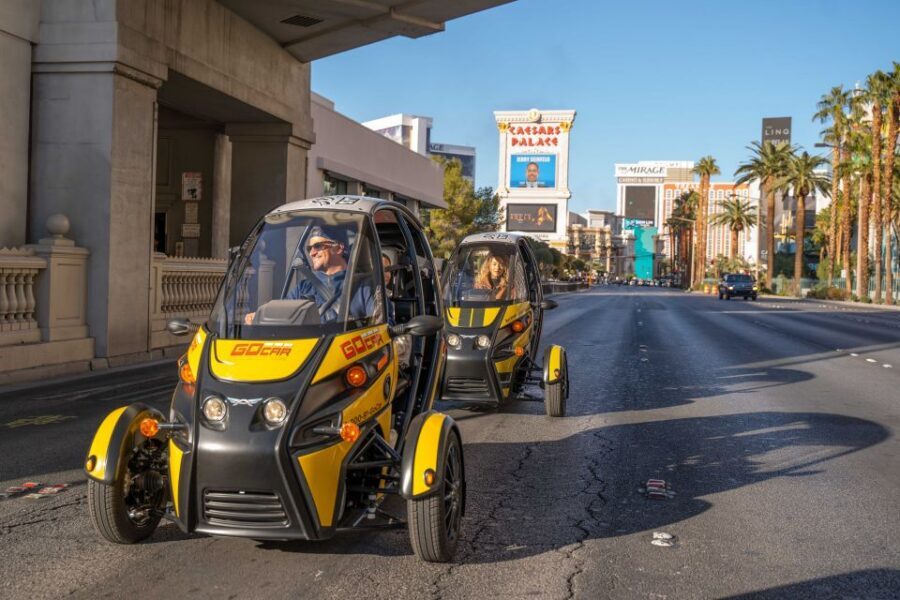 Las Vegas: Talking GoCar Las Vegas Strip Tour - Why an electric GoCar Strip tour works so well