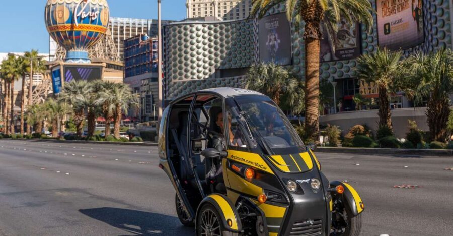 Las Vegas: Talking GoCar Las Vegas Strip Tour - The Arts District and how the tour balances old and new