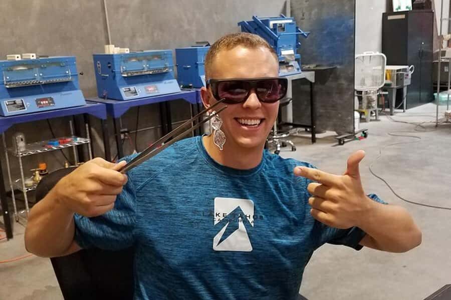Las Vegas: Torch Glassblowing Class - Step One: Safety and Questions Before You Touch the Torch