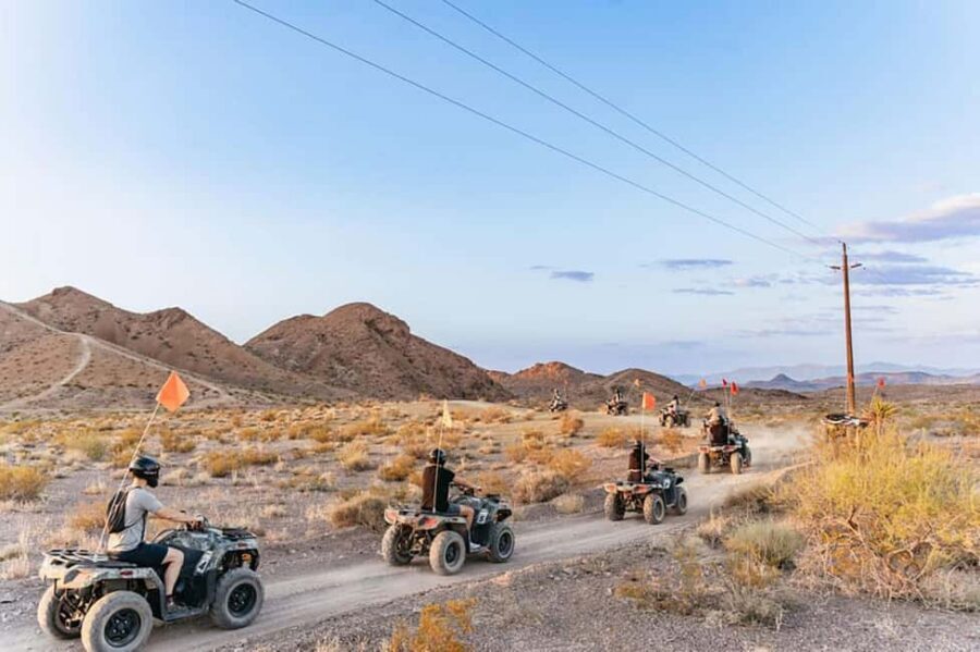 Las Vegas: Ultimate Desert ATV/UTV Drive Yourself Experience - ATV vs UTV: Picking the Right Vehicle for Your Group
