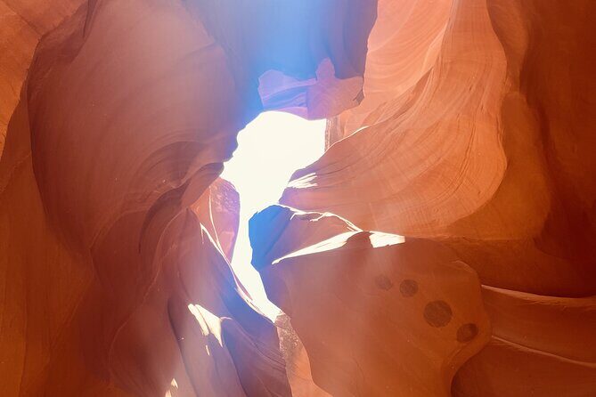 LAS VEGAS: Upper Antelope (PRIME TIME) Horseshoe Bend Lake Powell - Upper Antelope Canyon: ground-level entry and summer sunbeams