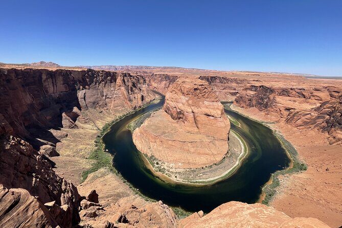 LAS VEGAS: Upper Antelope (PRIME TIME) Horseshoe Bend Lake Powell - Transportation, pickup spots, and what small-group pacing feels like