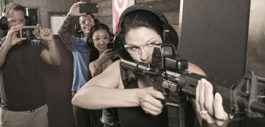 Las Vegas: Urban Assault Firearms Experience - MP5 and Colt Commando: Two 25-Round Sessions of Control