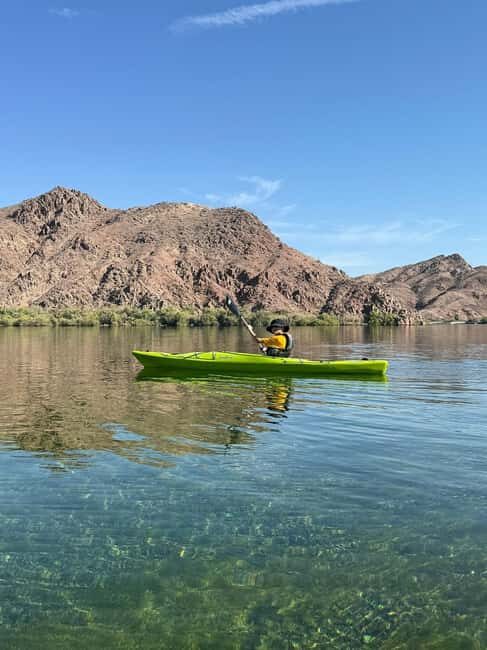 Las Vegas/Willow Beach: Guided Kayak Tour to Emerald Cave - Emerald Cave Time: Glowing Green Waters Up Close