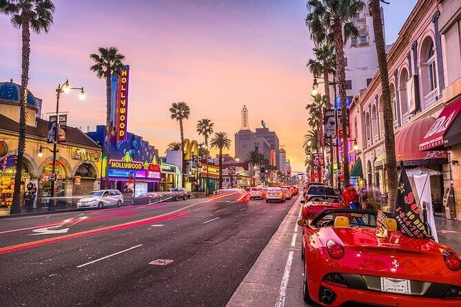 Los Angeles, Hollywood, Santa Monica Tour from Las Vegas - Hollywood Walk of Fame and Hollywood Sign views