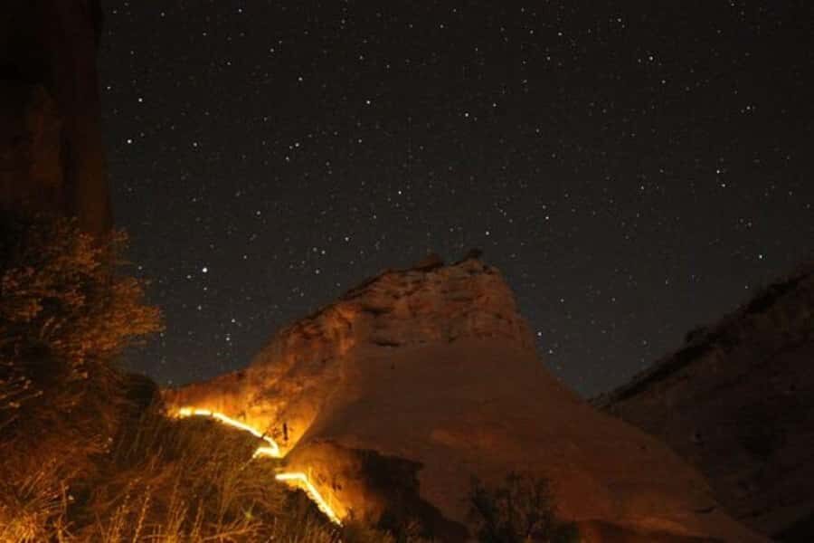 Page: Antelope Valley Canyon Stargazing Night Hike - Slot canyon walk: geology and history you can feel, not just hear