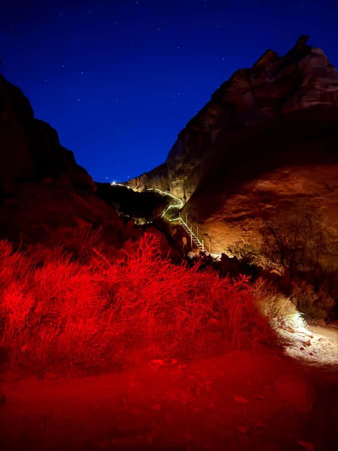 Page: Antelope Valley Canyon Stargazing Night Hike - The stargazing stop: constellations, stories, and the Milky Way center