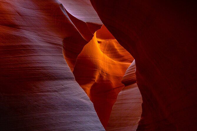 Page: Lower Antelope Canyon Prime Time Entry with Navajo Guide - Ken’s Tours meeting point and AZ Mountain Standard Time
