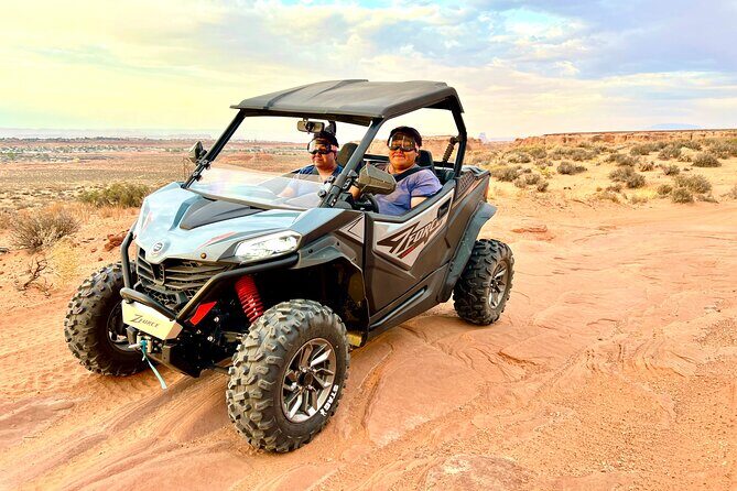 Page Lower Antelope Canyon UTV Ride - Lake Powell Views and Navajo Mountain in the Distance