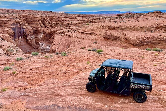 Page Lower Antelope Canyon UTV Ride - First Stop: Glen Canyon Sweeping Views