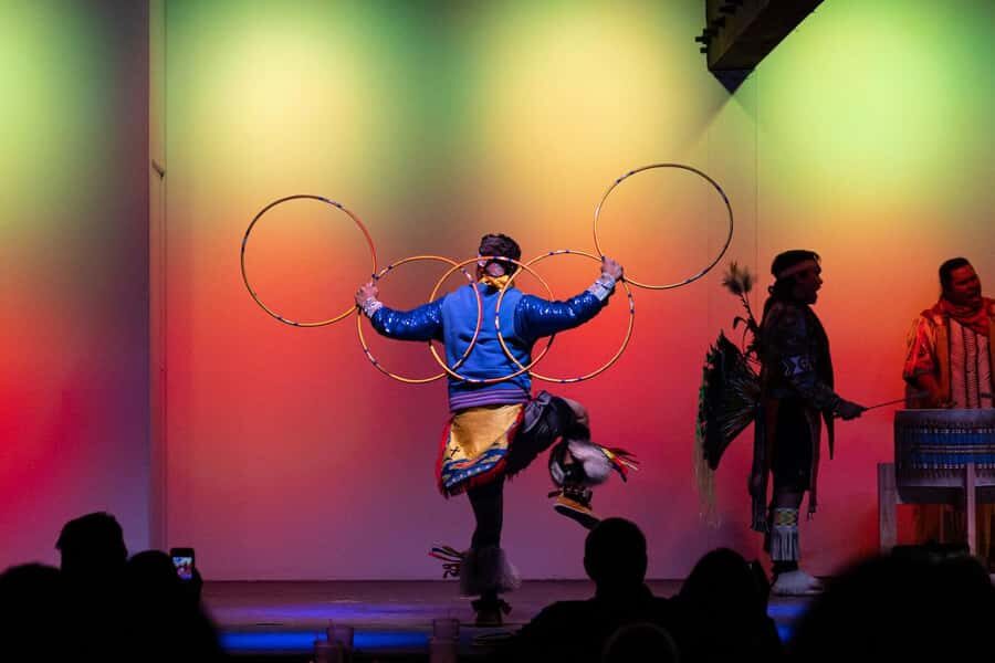 Page: Native American Dinner and Dance Show - The host’s explanations: how the culture comes through in plain language