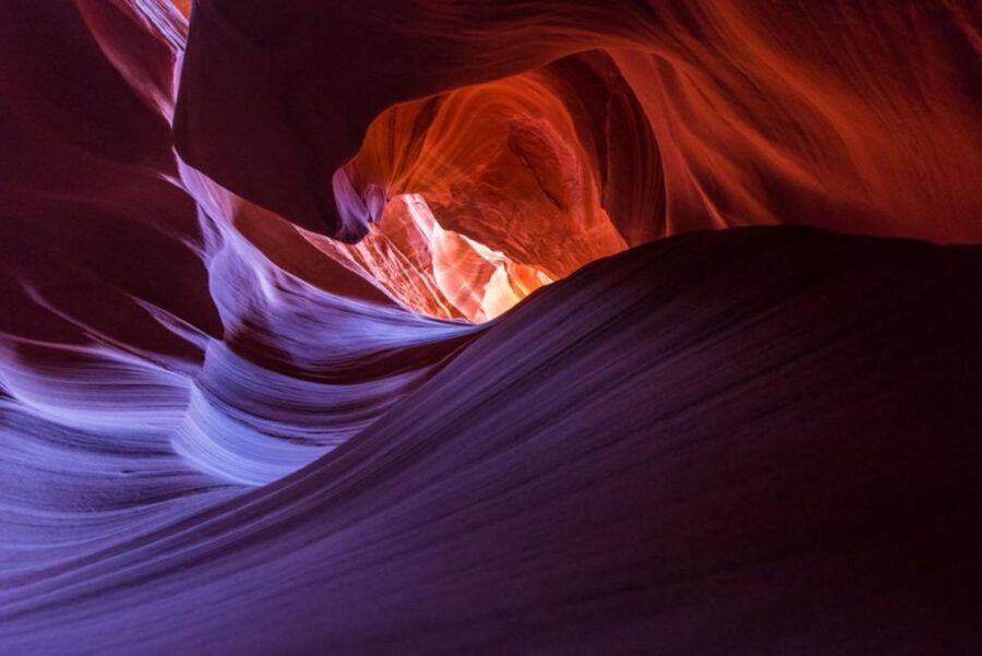 Page: Secret Antelope Canyon Tour - Entering Secret Antelope: the 300-meter walk that sets the mood