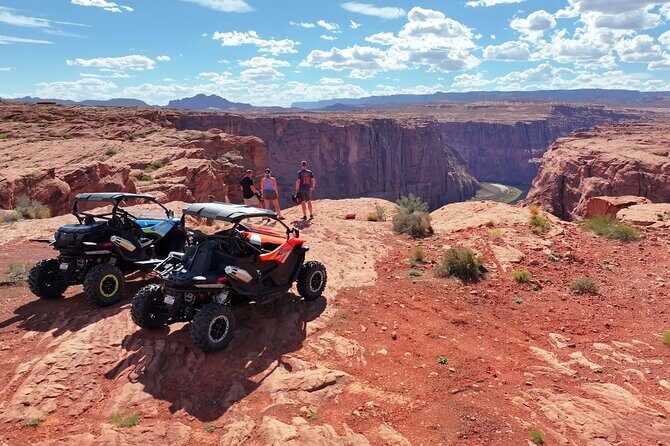 Page Sunset UTV Tour Near Horseshoe Bend - Stop 1: Glen Canyon cliffs and your first real photo moment