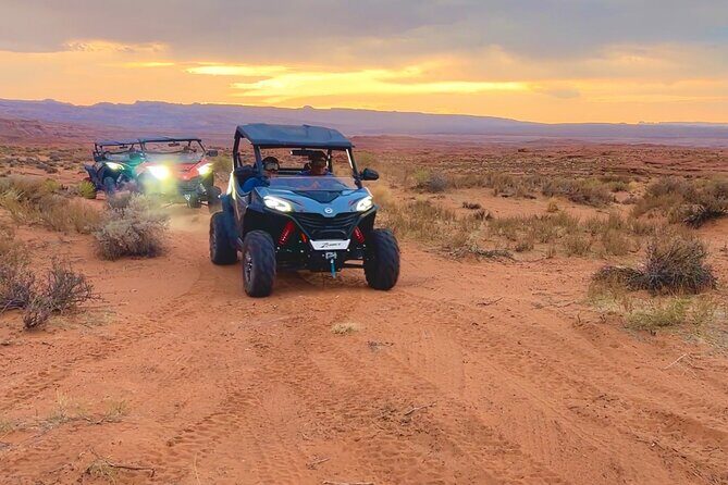 Page Sunset UTV Tour Near Horseshoe Bend - Meeting at 915 Coppermine Rd and how the timing works