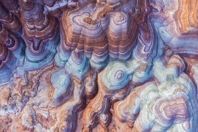 Private Bentonite Hills 4X4 Lunar Landscape Tour - Stop 1: Bentonite Hills and the Rainbow Tones You Can Actually See