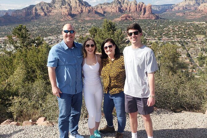 Private Sedona Vortex Odyssey Tour - Stop 1: Sedona Airport Scenic Overlook and the Mogollon Rim Story