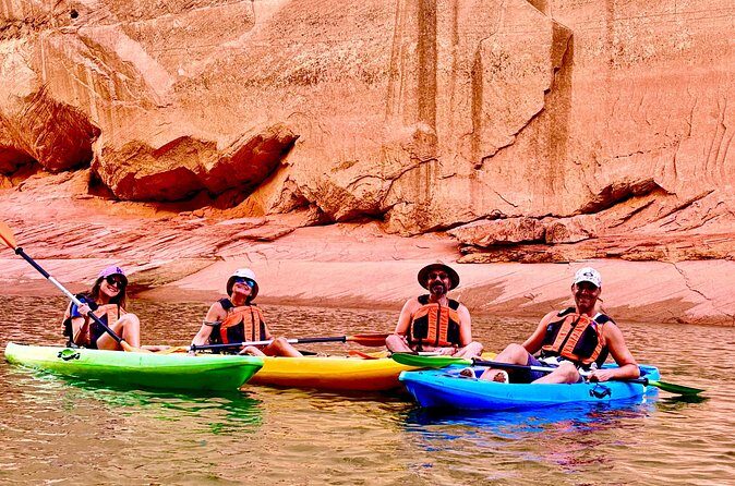 Same Day Exclusive Kayak Rental on Lake Powell - The paddle part: what the Lake Powell time is really like