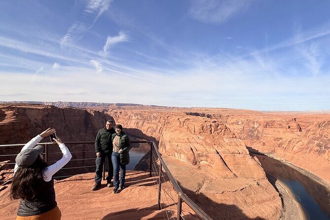 Secret Canyon and Horseshoe Bend Tour - The Off-Road Ride From Page: shaded truck time and sandy wash scenery