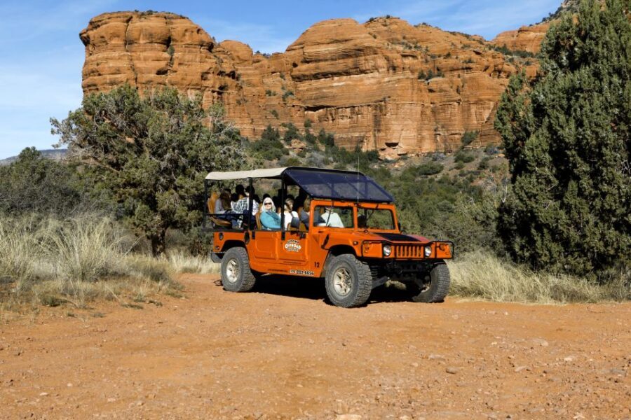Sedona: 2-Hour Jeep (Hummer) Tour of Red Rock West - From hotel pickup to the edge of Sedona’s western canyons
