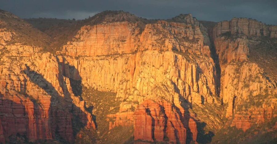 Sedona: PRIVATE Pavement 2-Hour Highlights Jeep Tour - Chapel of the Holy Cross: how the building fits the rock