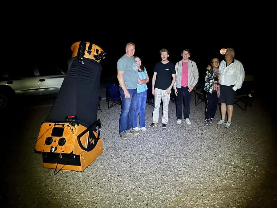 Sedona: Stargazing Tour with Telescopes and Video Astronomy - Video astronomy on a 4K OLED TV: EAA explained simply