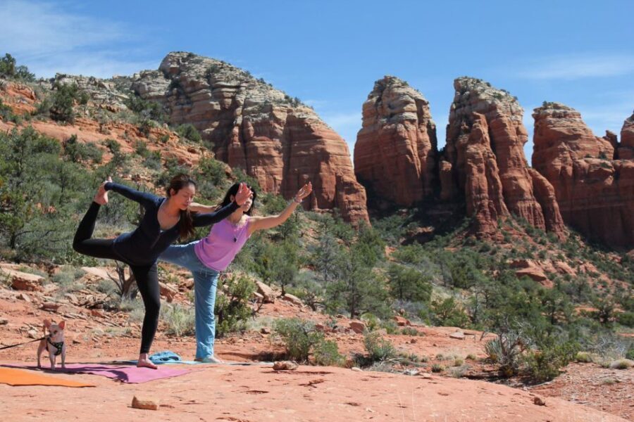 Sedona: Vortex Yoga Hiking Half-Day - What to bring and how to pace yourself in Sedona heat