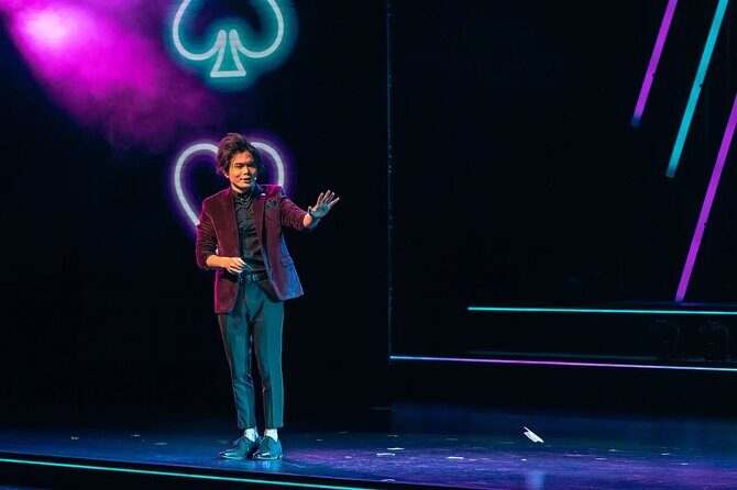 Shin Lim at the Palazzo Hotel and Casino Las Vegas - Palazzo Theatre: your 90 minutes of getting settled and ready