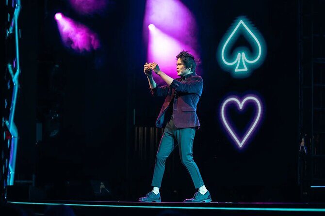 Shin Lim at the Palazzo Hotel and Casino Las Vegas - Getting there: public transit works, parking costs extra