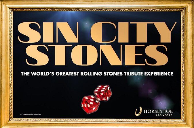Sin City Stones at Horseshoe Hotel and Casino in Las Vegas - The small-theater drawback: what it means for your comfort and expectations