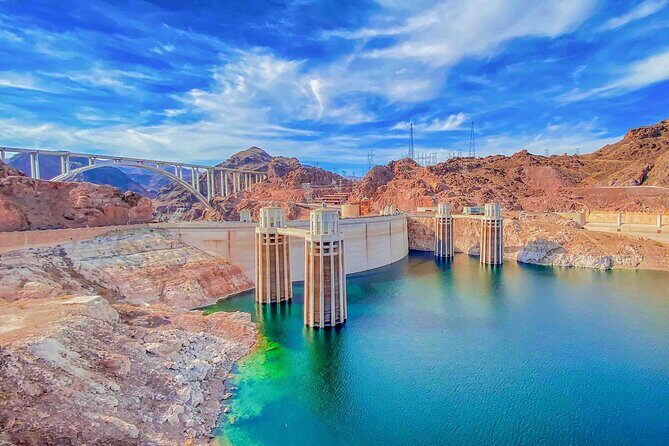 Small Group Max 12 Hoover Dam, 7 Magic Mt. Half Day Express Tour - Key highlights to expect