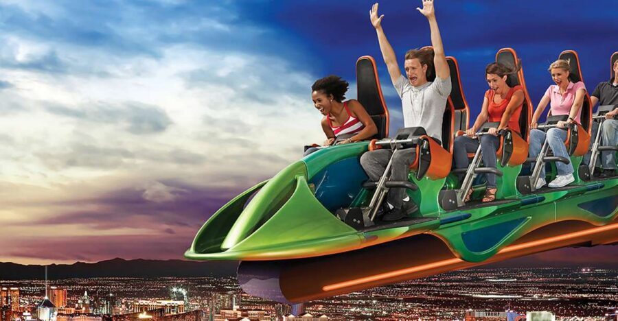 STRAT Tower Thrill Rides Admission - STRAT Tower SkyPod: why this feels different at 1,000 feet
