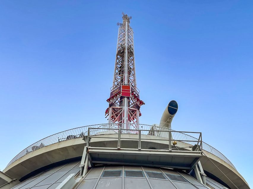 STRAT Tower Thrill Rides Admission - Big Shot!: the 160-foot rocket moment at 45 mph