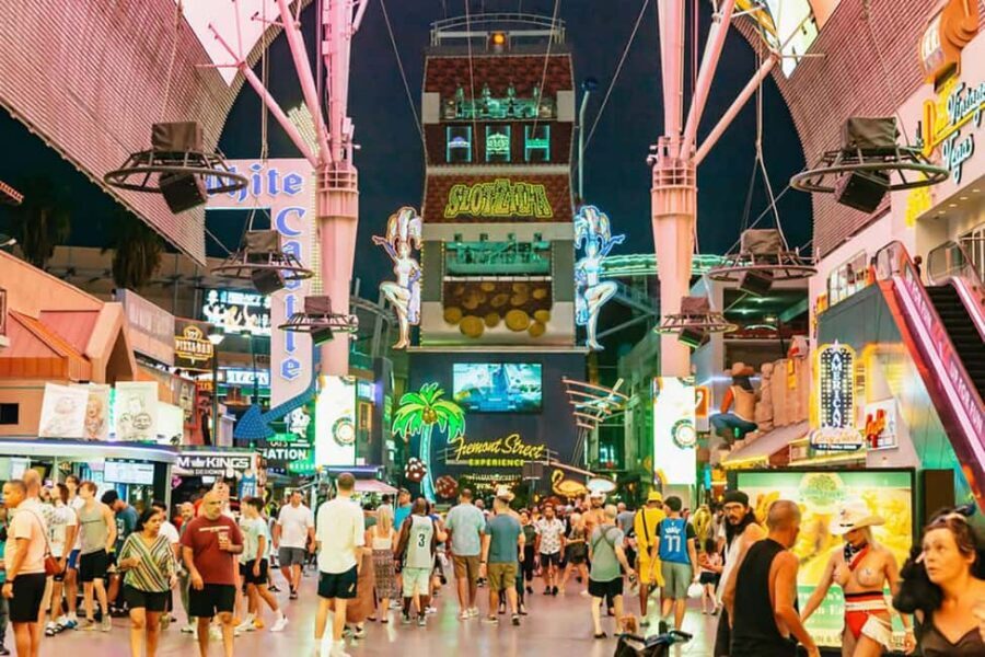 Vegas Explorer: Hop-On Hop-Off Adventure at Your Own Pace - Where the buses pick you up on the Strip and downtown