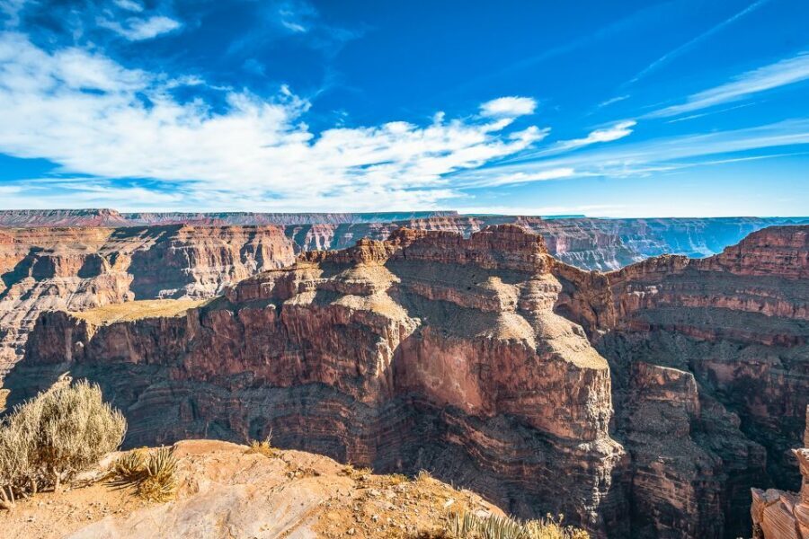 Vegas: Grand Canyon, Hoover Dam, Lunch/Skywalk Options, WiFi - Guano Point: the 360-degree payoff